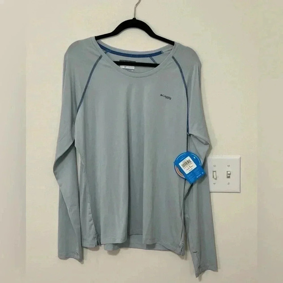 NWT Columbia Tamiami Heather Knit Long Sleeve Fishing Shirt - Picture 3 of 4